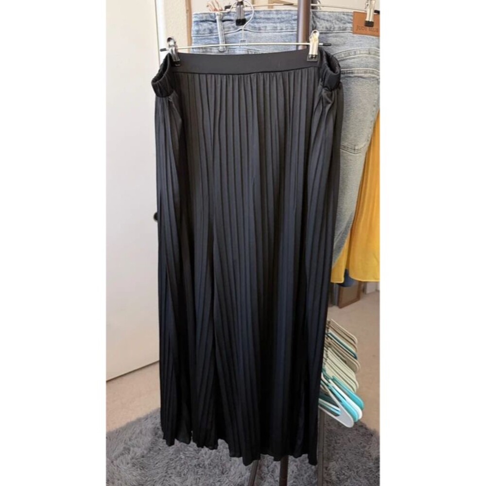 Black Wide Leg Palazzo Pants 3XL